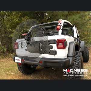 Jeep Wrangler JL Spartacus HD Tire Carrier w/ Wheel Mount